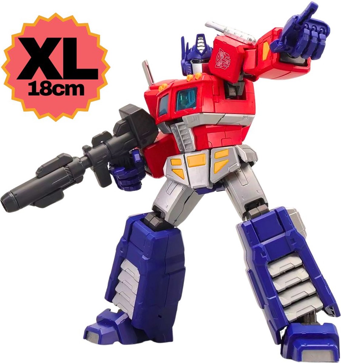 Blokees - Transformers G1 Optimus Prime | Auto Bots Wars Action Figure Edition | Robot technic modelbouw | model kit | Speelgoed legacy star bouwpakket | Bekend van manga & anime
